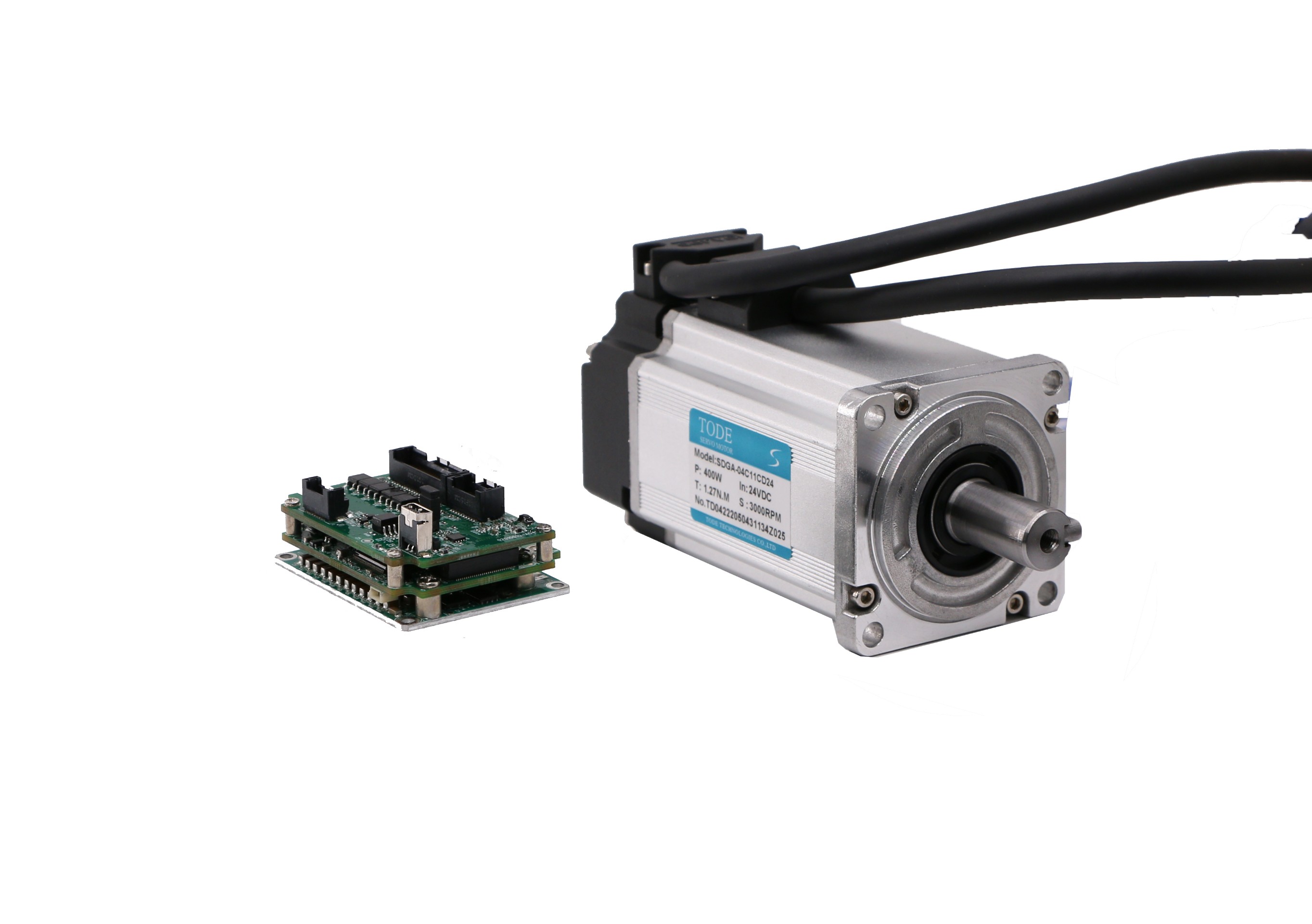 60法蘭24v400w絕對(duì)值直流伺服